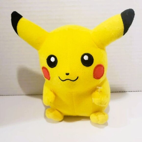 Pokémon Pikachu Plush Toy 8" Toy Factory 2022  Yellow Soft  Animal Gift - Picture 1 of 4
